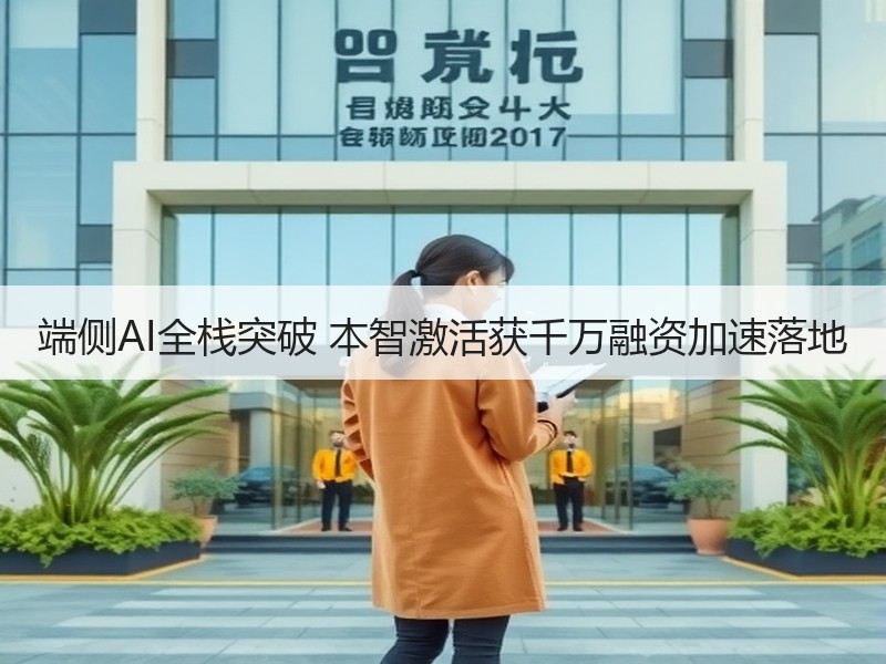 端侧AI全栈突破 本智激活获千万融资加速