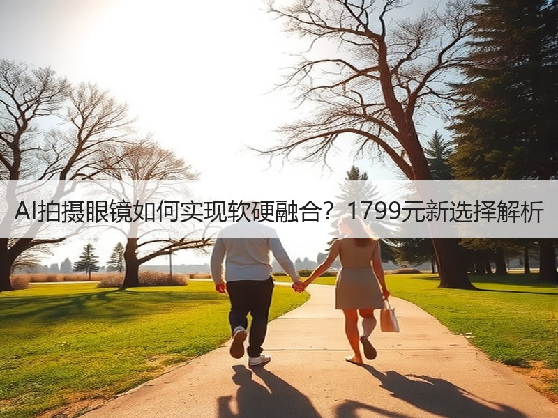 AI拍摄眼镜如何实现软硬融合？1799元