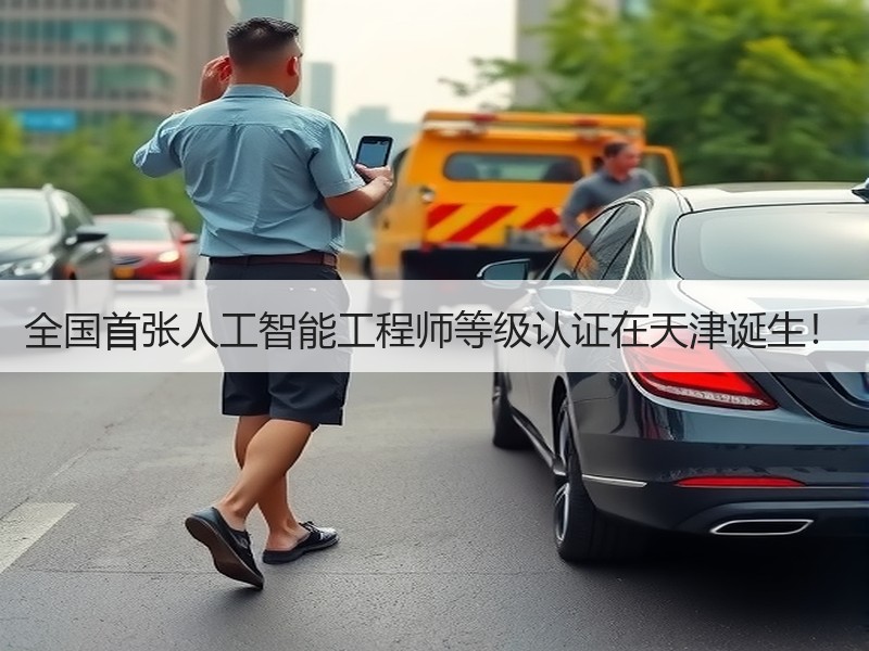 全国首张人工智能工程师等级认证在天津诞生
