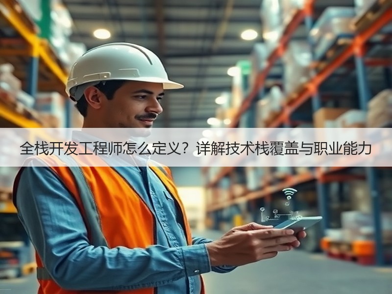 全栈开发工程师怎么定义？详解技术栈覆盖与