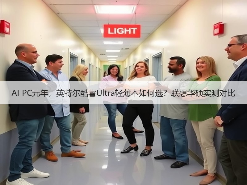 AI PC元年，英特尔酷睿Ultra轻薄