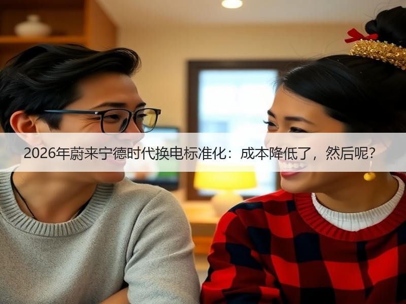 2026年蔚来宁德时代换电标准化：成本降