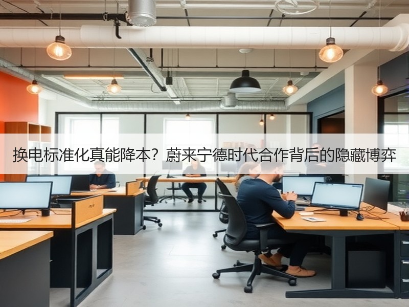 换电标准化真能降本？蔚来宁德时代合作背后