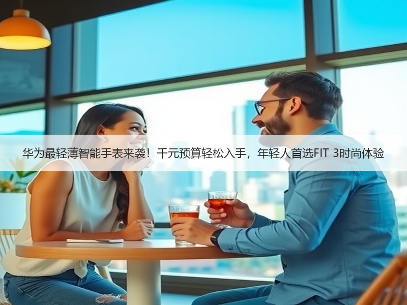 华为最轻薄智能手表来袭！千元预算轻松入手