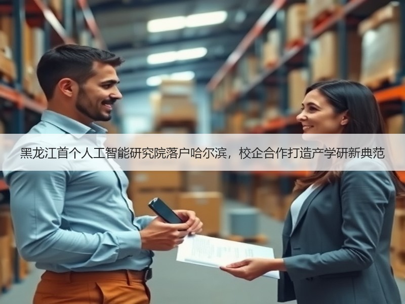 黑龙江首个人工智能研究院落户哈尔滨，校企