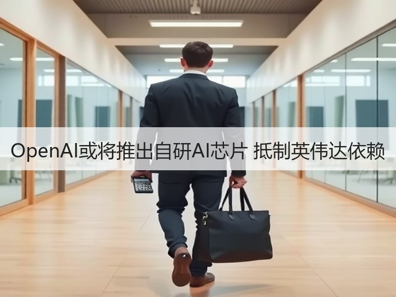 OpenAI或将推出自研AI芯片 抵制英