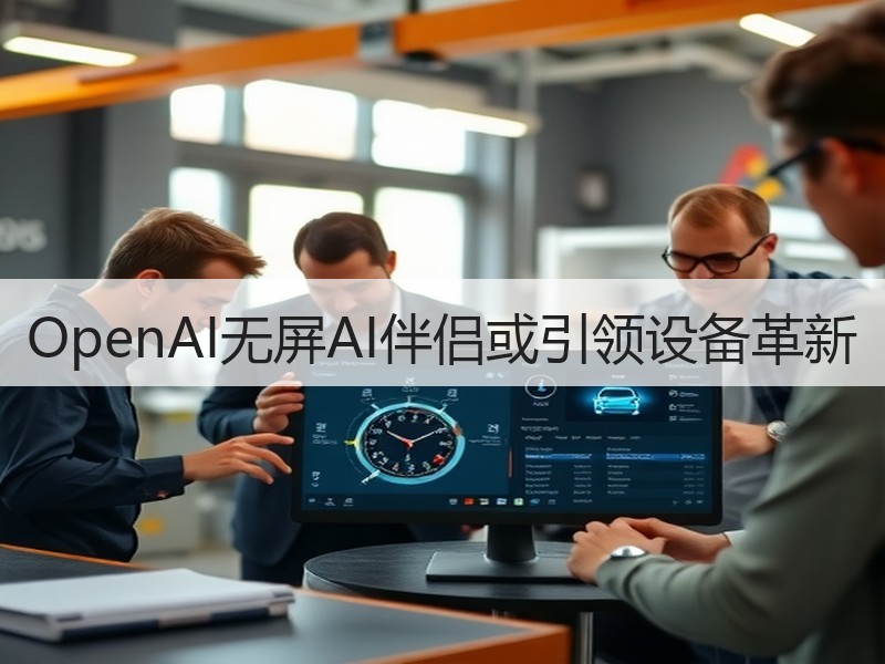 OpenAI无屏AI伴侣或引领设备革新