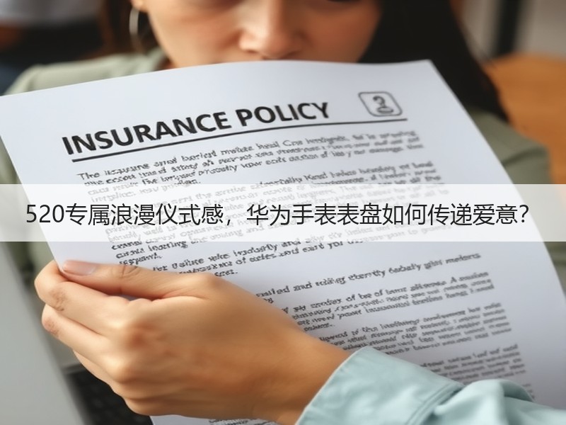 520专属浪漫仪式感，华为手表表盘如何传