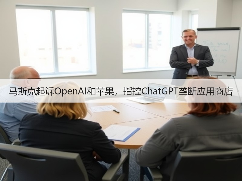 马斯克起诉OpenAI和苹果，指控Cha