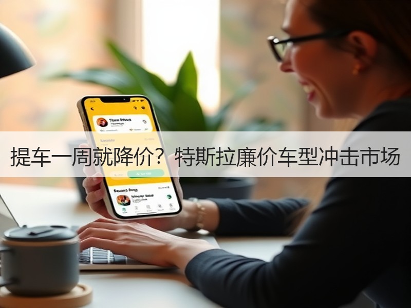 提车一周就降价？特斯拉廉价车型冲击市场