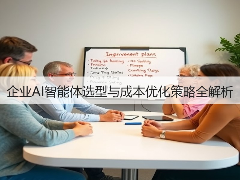 企业AI智能体选型与成本优化策略全解析