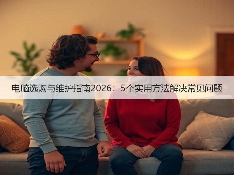 电脑选购与维护指南2026：5个实用方法