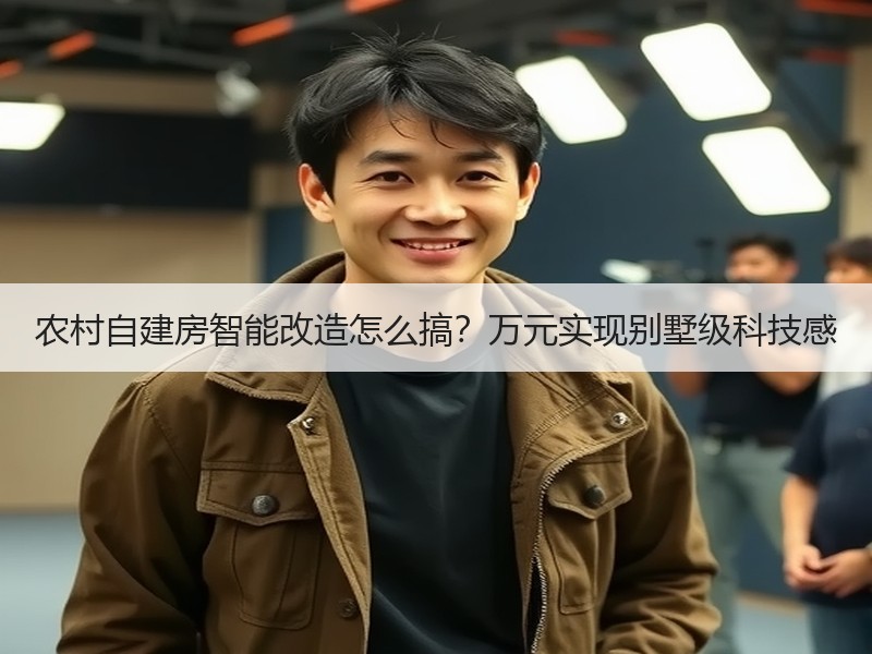 农村自建房智能改造怎么搞？万元实现别墅级
