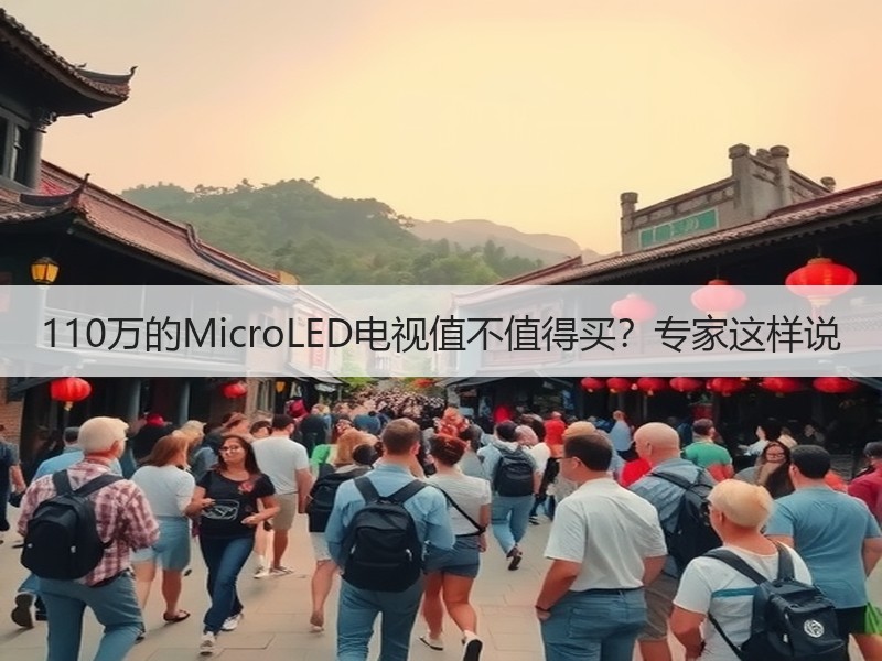 110万的MicroLED电视值不值得买