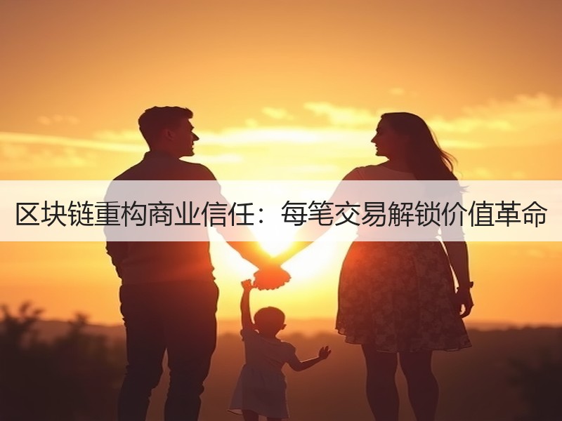 区块链重构商业信任：每笔交易解锁价值革命