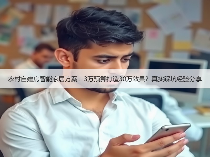 农村自建房智能家居方案：3万预算打造30