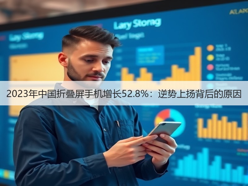 2023年中国折叠屏手机增长52.8%：