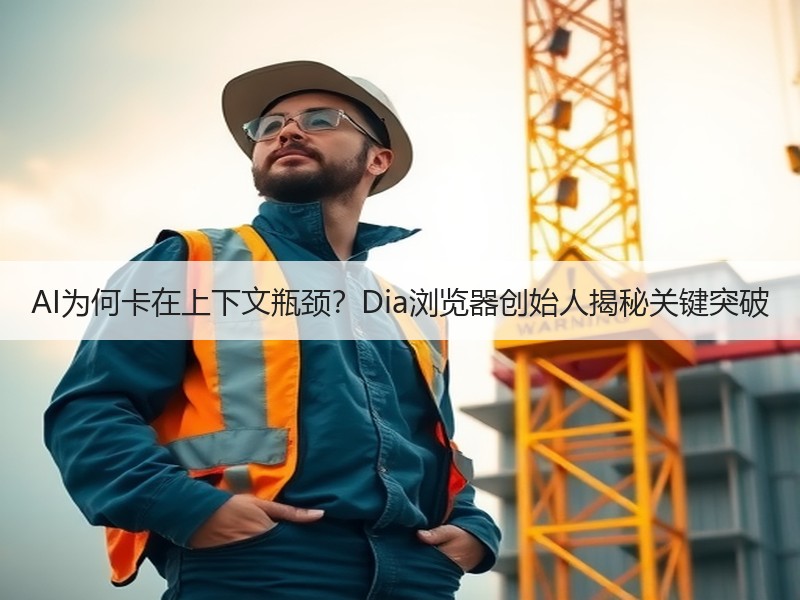 AI为何卡在上下文瓶颈？Dia浏览器创始