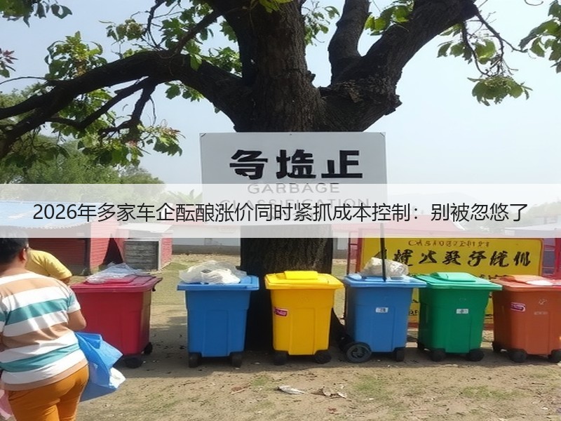 2026年多家车企酝酿涨价同时紧抓成本控