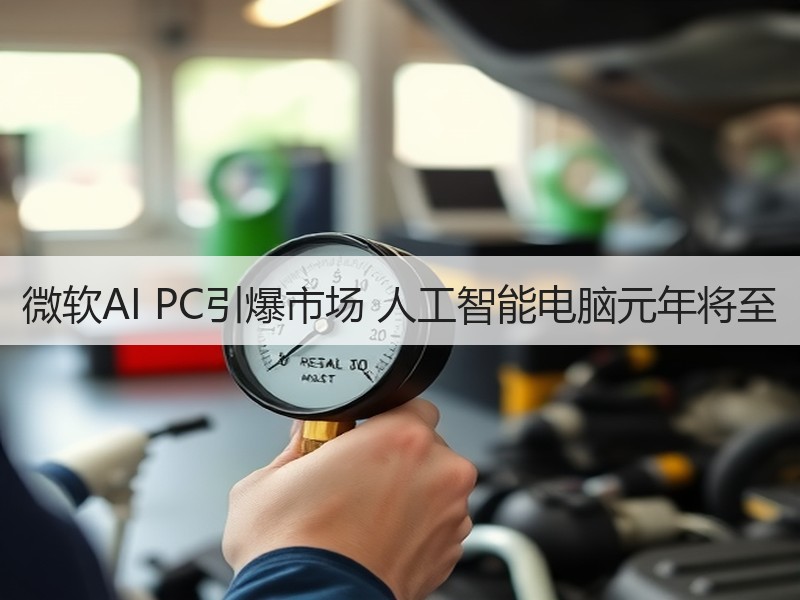 微软AI PC引爆市场 人工智能电脑元年