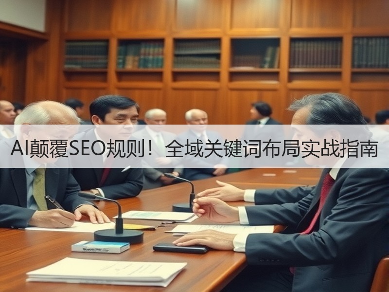 AI颠覆SEO规则！全域关键词布局实战指