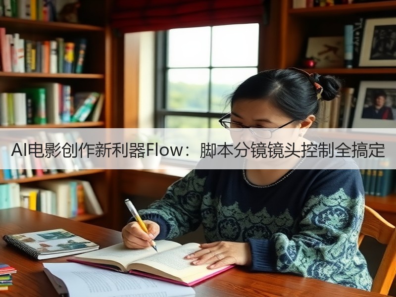 AI电影创作新利器Flow：脚本分镜镜头