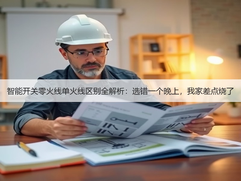 智能开关零火线单火线区别全解析：选错一个
