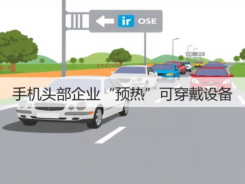 手机头部企业“预热”可穿戴设备