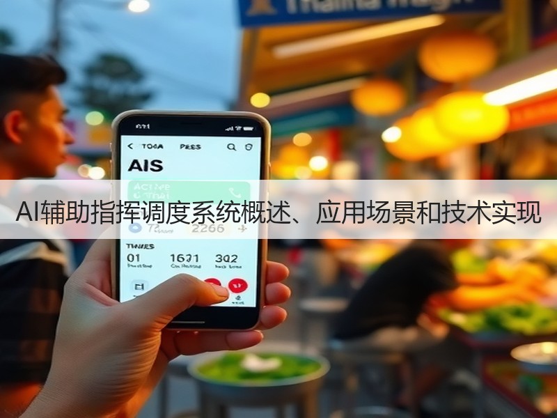 AI辅助指挥调度系统概述、应用场景和技术
