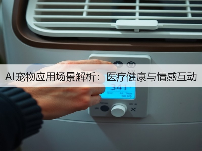 AI宠物应用场景解析：医疗健康与情感互动
