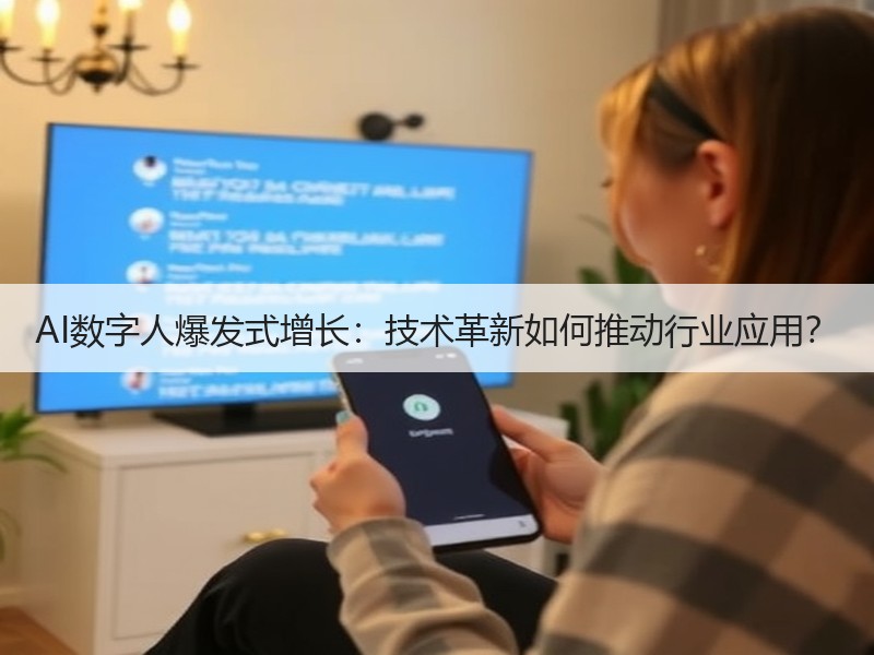 AI数字人爆发式增长：技术革新如何推动行