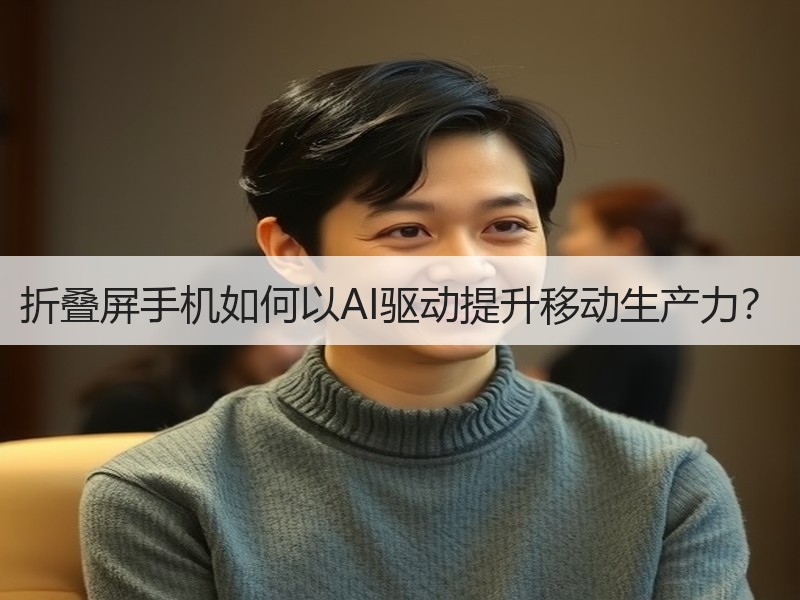 折叠屏手机如何以AI驱动提升移动生产力？