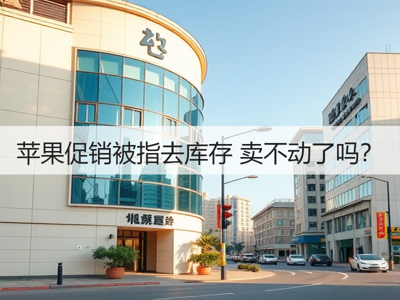 苹果促销被指去库存 卖不动了吗？