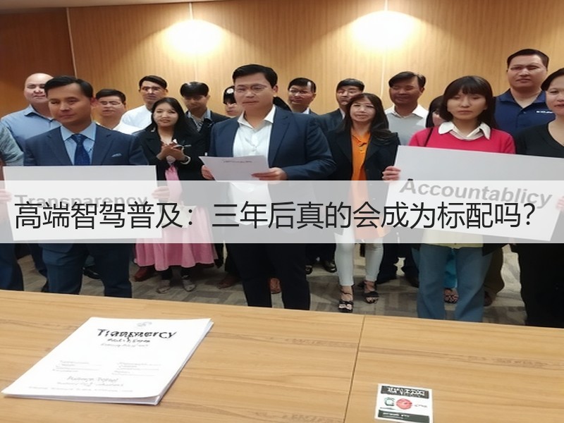 高端智驾普及：三年后真的会成为标配吗？