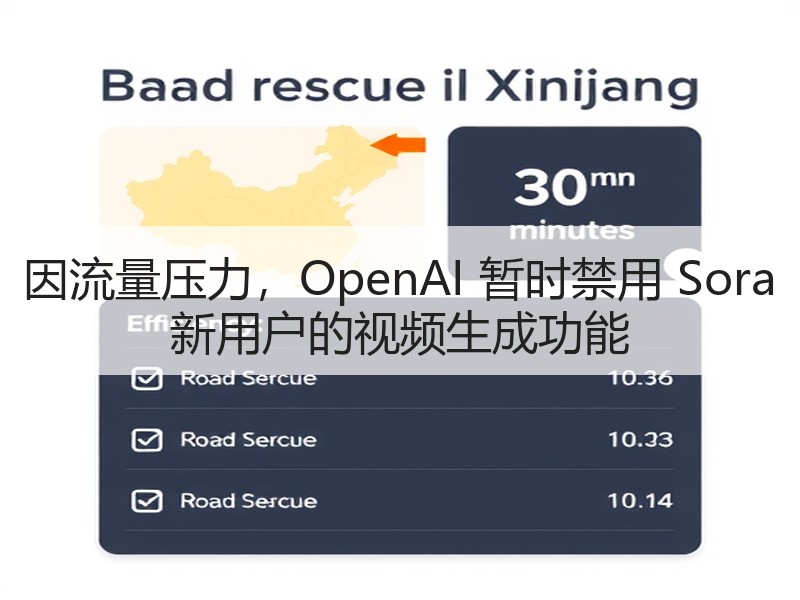 因流量压力，OpenAI 暂时禁用 So