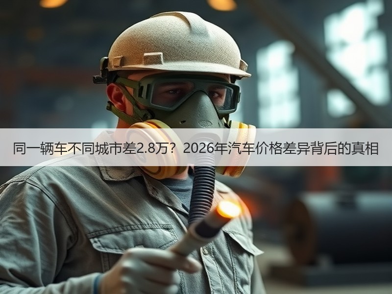 同一辆车不同城市差2.8万？2026年汽