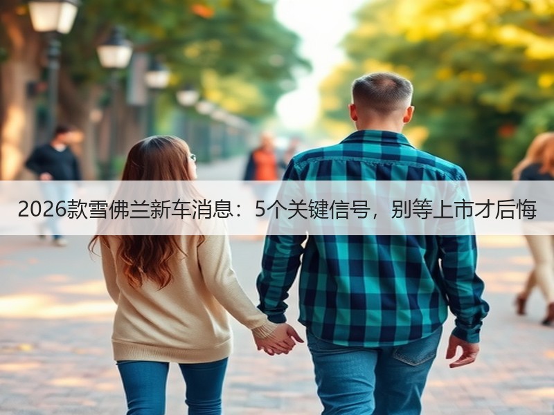 2026款雪佛兰新车消息：5个关键信号，