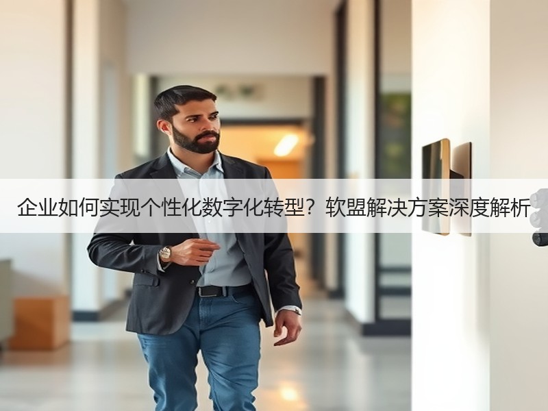 企业如何实现个性化数字化转型？软盟解决方