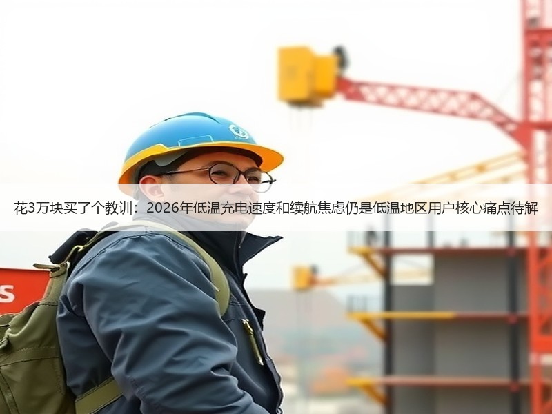 花3万块买了个教训：2026年低温充电速