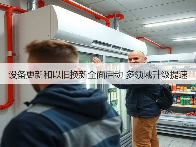 设备更新和以旧换新全面启动 多领域升级提
