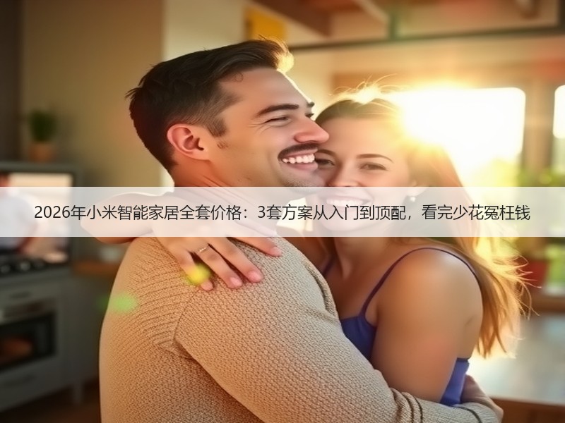 2026年小米智能家居全套价格：3套方案