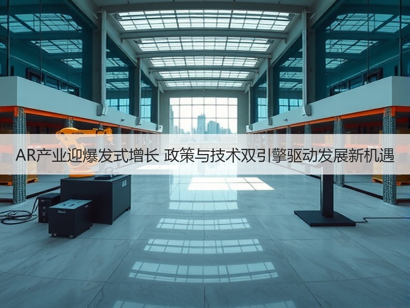 AR产业迎爆发式增长 政策与技术双引擎驱