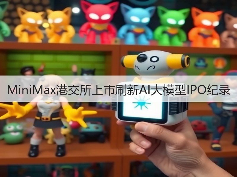 MiniMax港交所上市刷新AI大模型I
