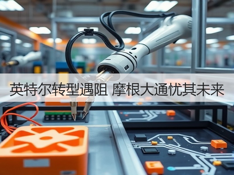 英特尔转型遇阻 摩根大通忧其未来
