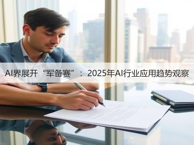 AI界展开“军备赛”：2025年AI行业