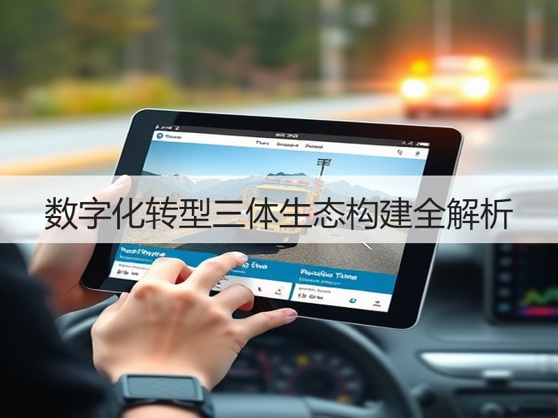 数字化转型三体生态构建全解析