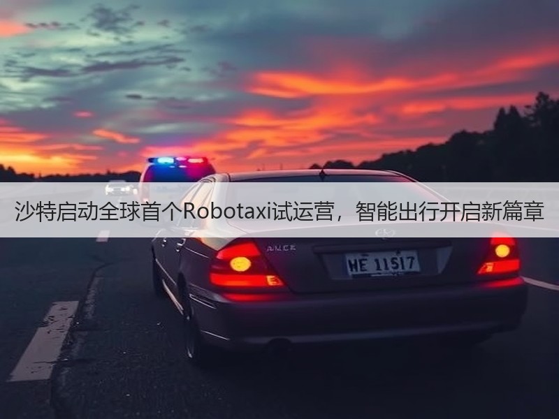 沙特启动全球首个Robotaxi试运营，
