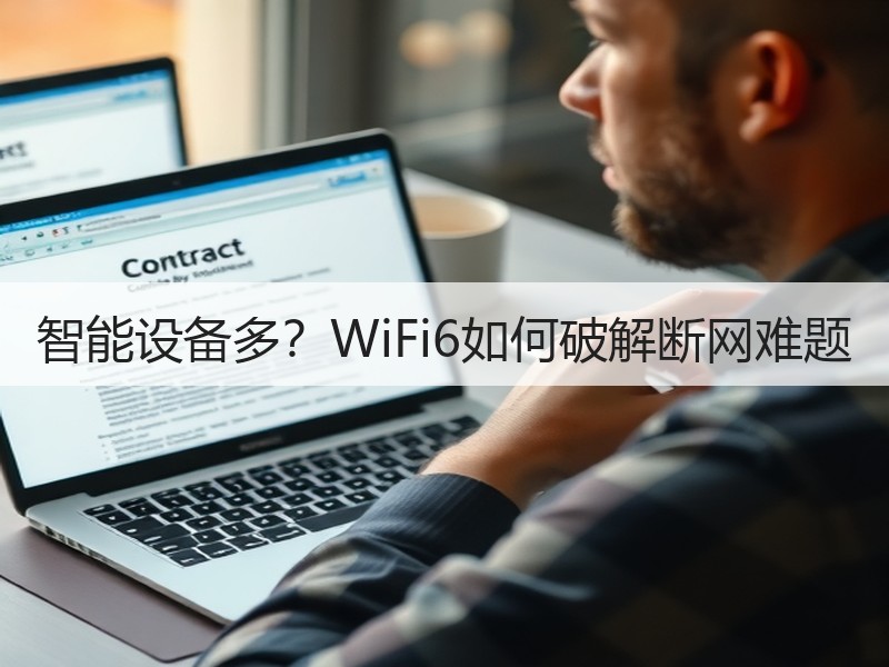 智能设备多？WiFi6如何破解断网难题