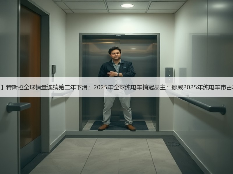 【国际快讯】特斯拉全球销量连续第二年下滑
