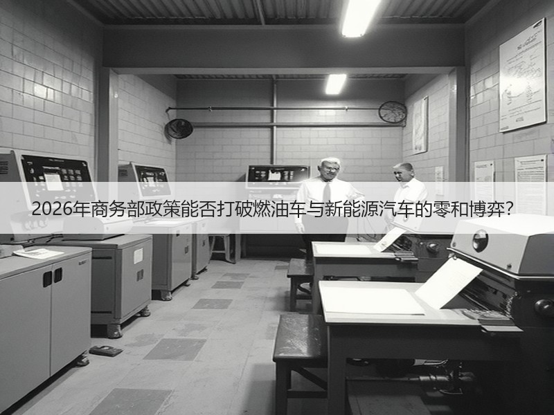 2026年商务部政策能否打破燃油车与新能